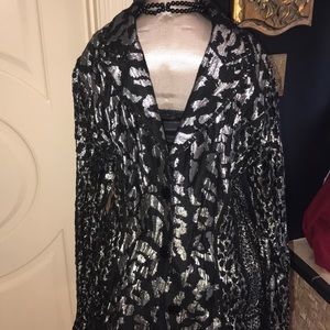 Black & Silver Designer jacket